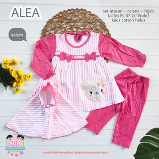 ALEA SET KIDS SETELAN ANAK PEREMPUAN SET ATASAN  CELANA  