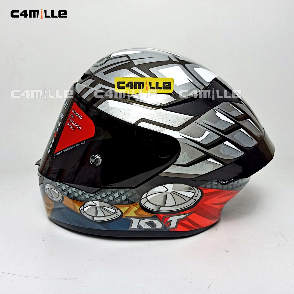 HELM KYT TT COURSE MARVEL THOR FULL FACE
