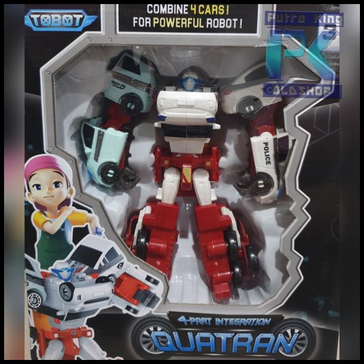 mainan tobot quatran | robot tobot