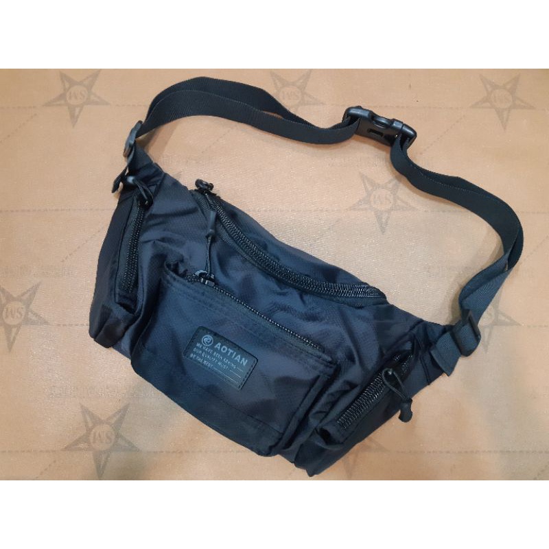 ImportirBagsTas Pria Selempang Casual Anti Air Pinggang Pria Slingbag Waistbag Slempang Pria Murah