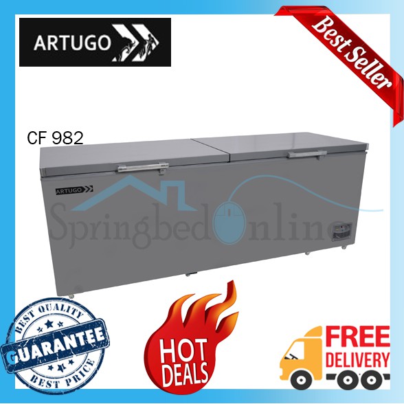 Chest Freezer ARTUGO 950 Liter - CF 1032 Grey