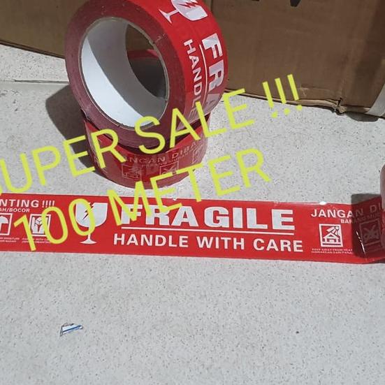 

➧ CORTAPE Lakban Fragile 90 Yard ۞