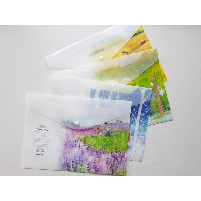 

Keren!! Map A4 Plastik Sweet Secret