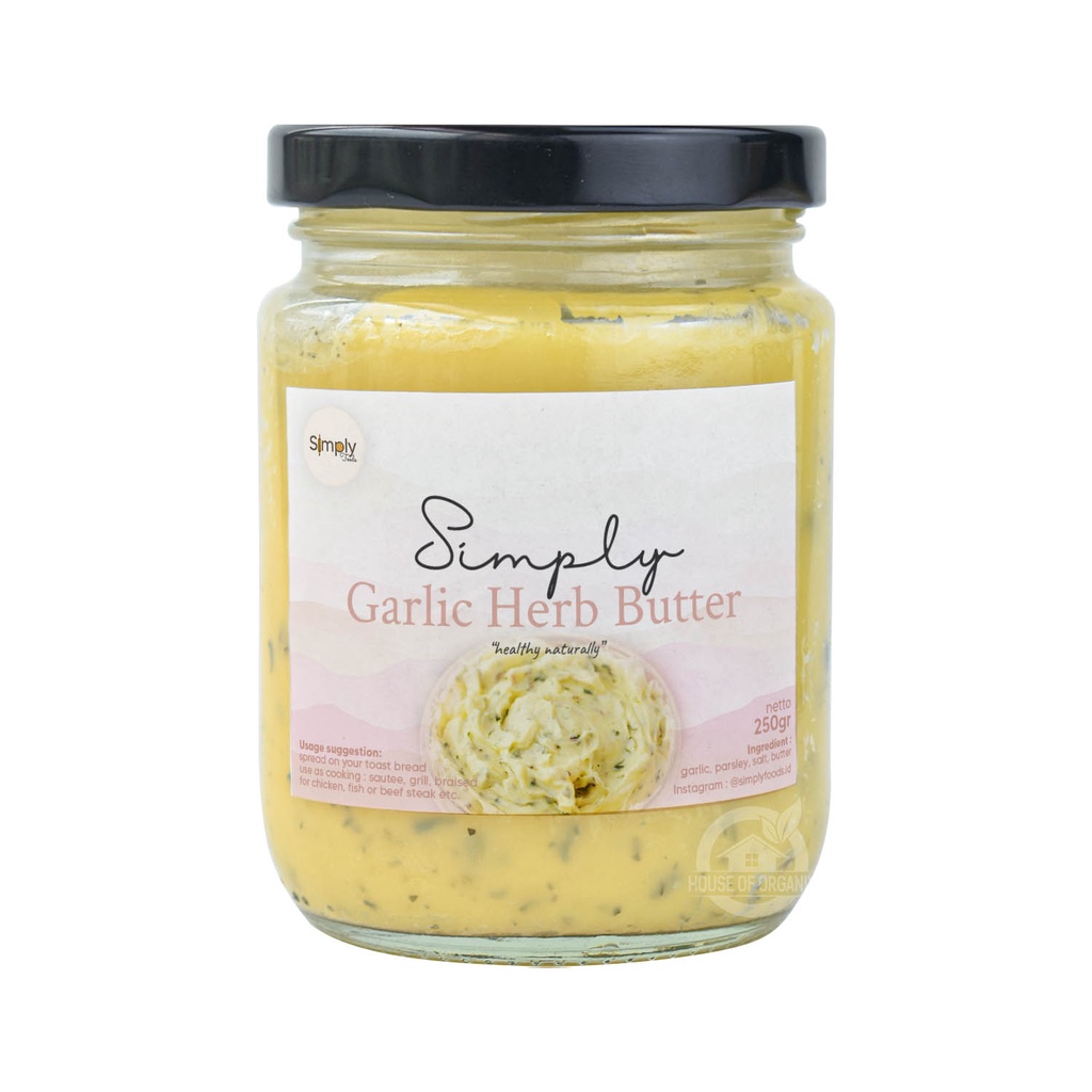 Simply Garlic Herb Butter 250 Gr