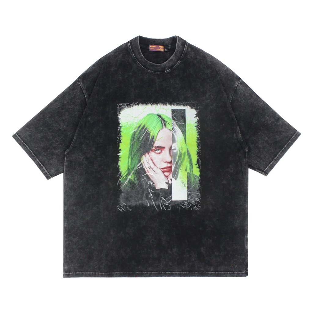 Oversize Tee Toxic1805 Billie Eilish Washing