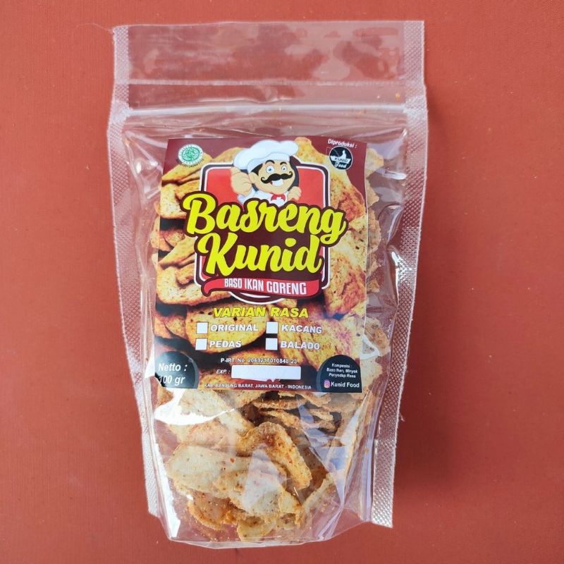 

KERUPUK KERIPIK BASRENG PEDAS KUNID