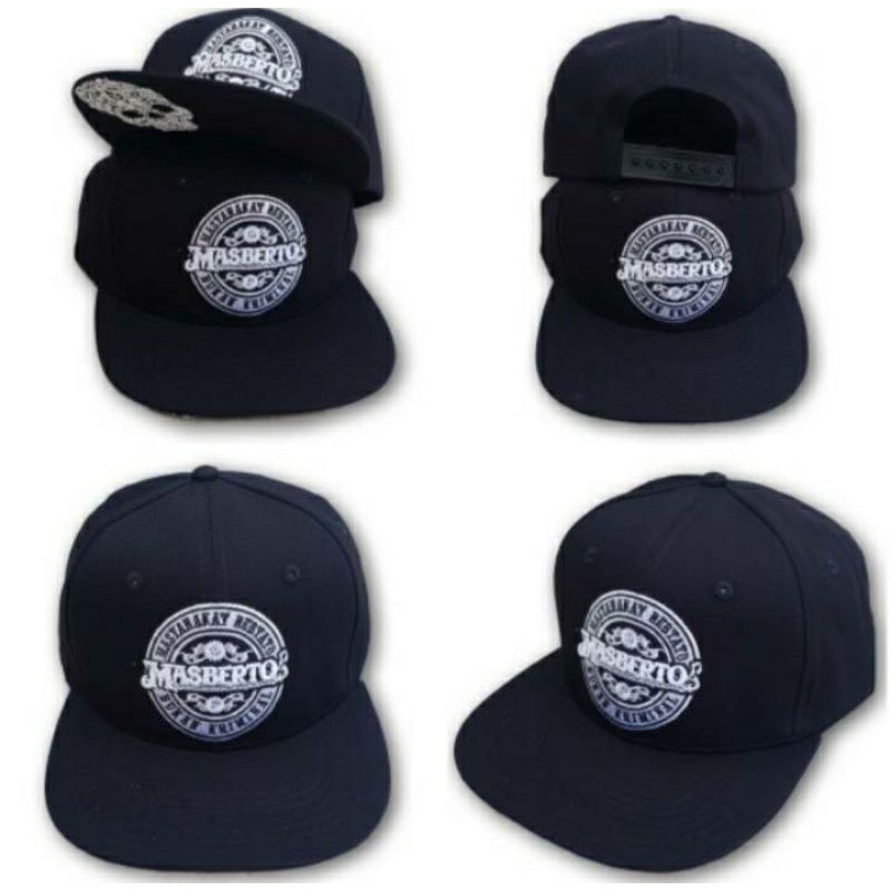 Topi Pria Distro Masberto - Topi Snapback Hip-Hop Masberto Higt Quality Terbaru.