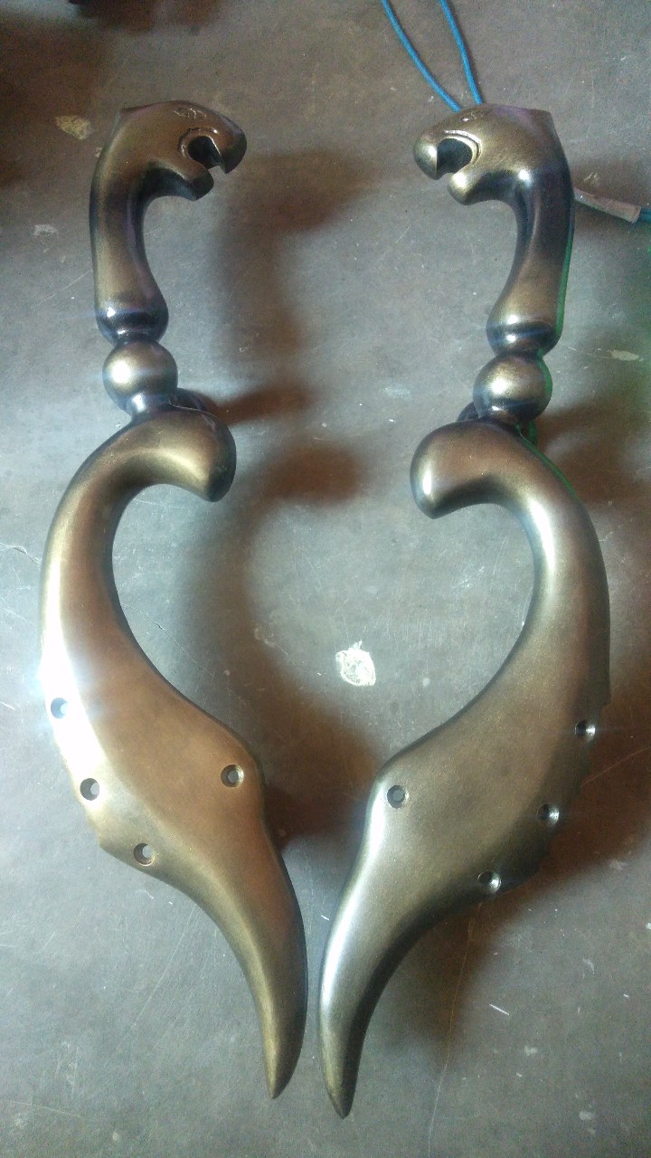 Ter Murah....!!! Handel Pintu Rumah Model Kujang Panjang 50cm