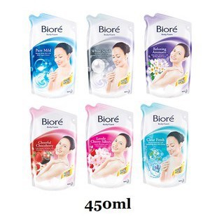 Biore Sabun Cair Refill 450ml