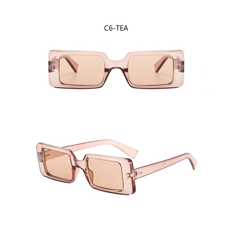 2021 new square ins trend European and American fashion small frame men's and women's sunglasses