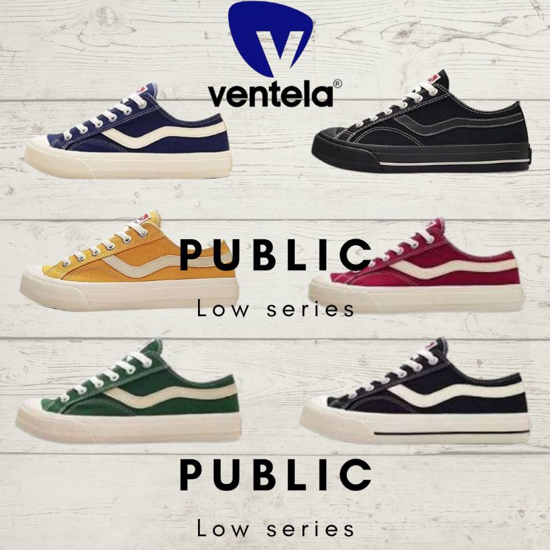 Sepatu Pria Keren VENTELA PUBLIC LOW Original