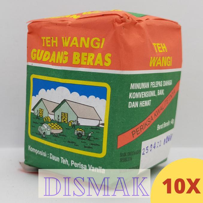 

[[BISA COD]] Teh Gudang Beras 10 X 40 gram OBRAL Kode 672