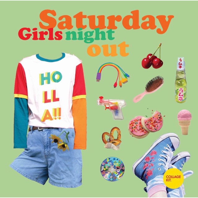 kaos collage kit longsleeve