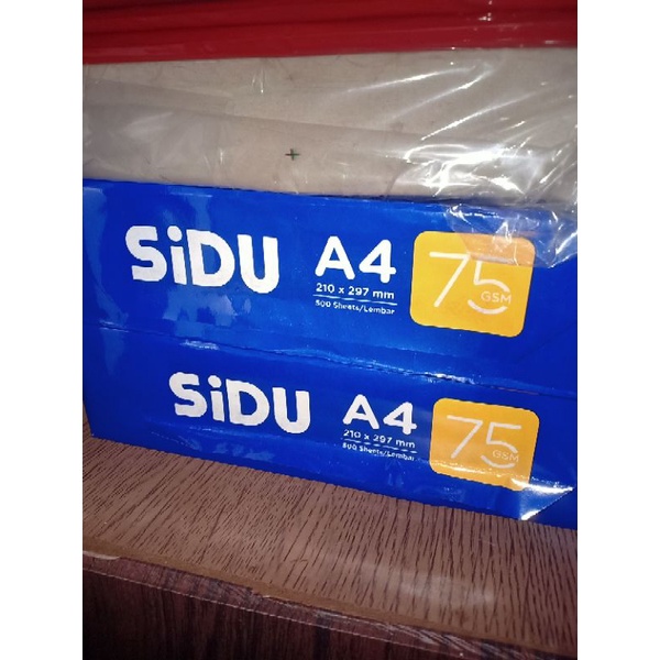 

Kertas HVS A4 75 Sidu