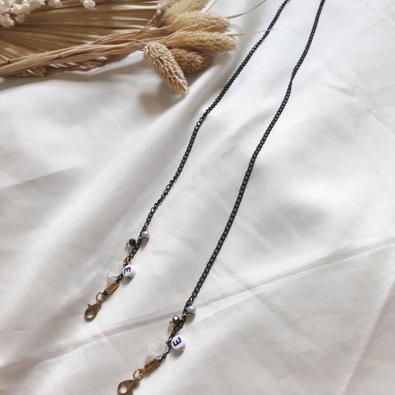 strap masker/tali masker/masker chain/rantai masker/konektor masker hijab/rantai masker hijab