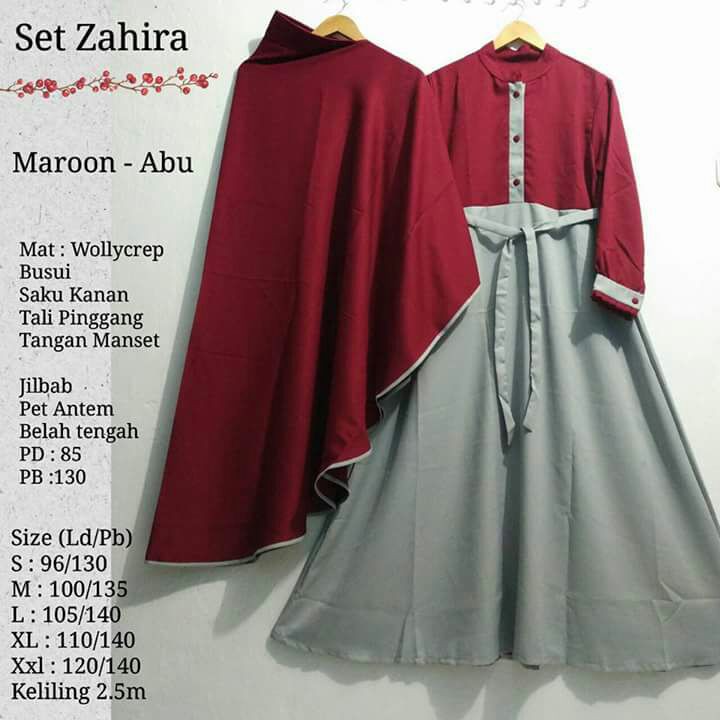 GAMIS ZAHIRA SET