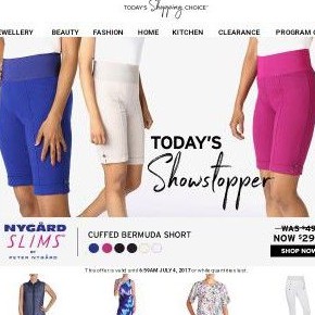 Celana karet Nygard slims short