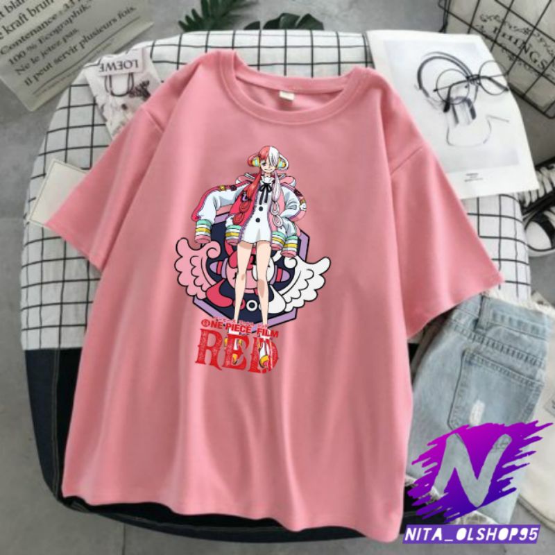 kaos anak one piece film red uta