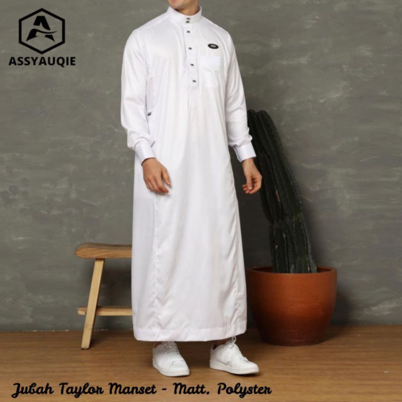 Jubah tailor manset assyauqie