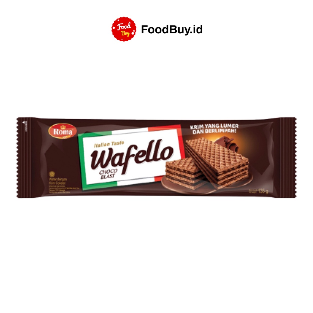 Roma Wafello Italian Wafer Choco Blast 135 gr