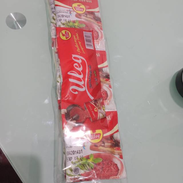 

Sambel uleg per bungkus isi 10 pcs
