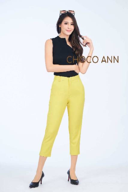 CELANA CHOCO ANN MODEL RING ZIPPER DEPAN (CLCCD08)