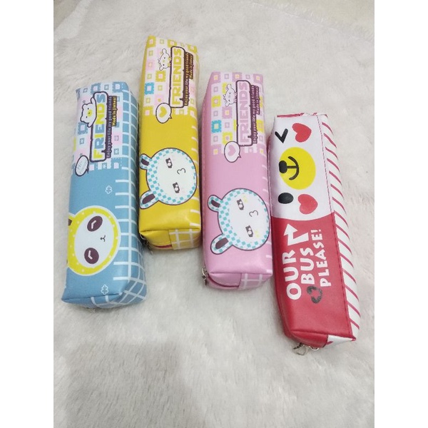 

Kotak Pensil Motif/ Lepak Resleting Fancy Lucu/Pencil Case