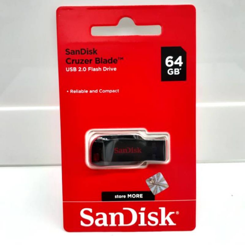 Flashdisk SANDISK 64GB Original 100% Garansi Resmi