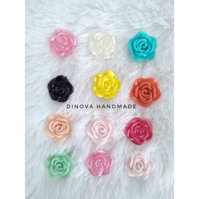 RMI1/Bros dagu imut resin mawar murah grosir/dinova store/bros jilbab