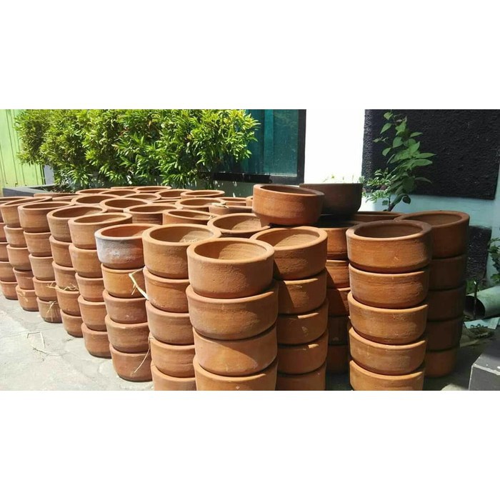 

gerabah tanah liat tempat makan kelinci anti tumpah khusus gojek