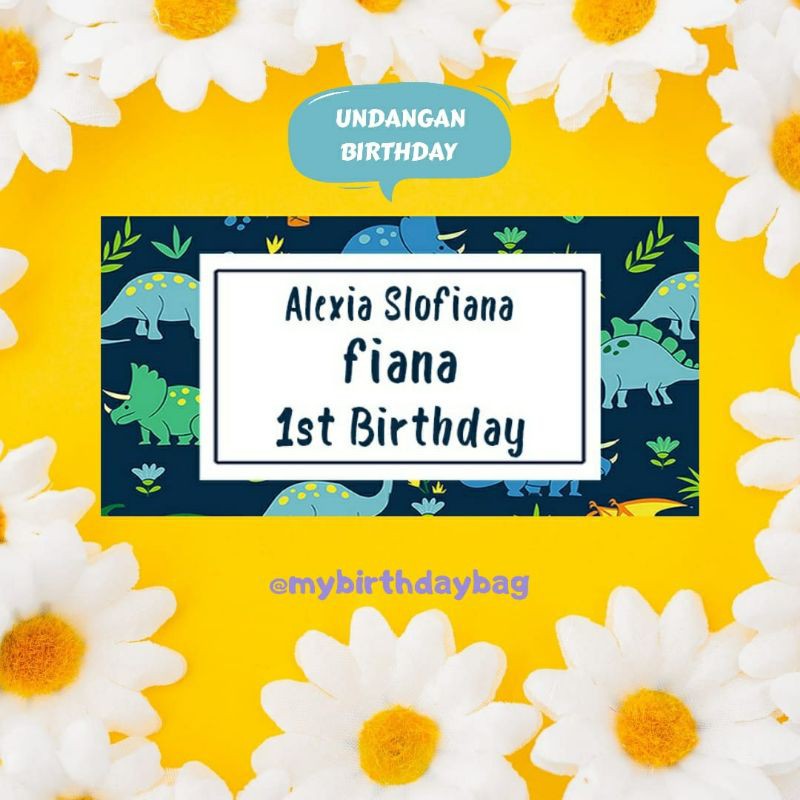 Goodiebag / Totebag / Hampers / Tas Souvenir Termurah / Cute Goodiebag / Tas ultah lucu-Undangan