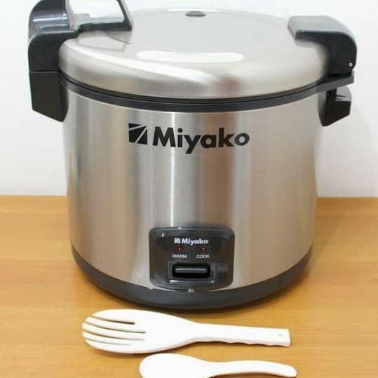 Miyako Rice Cooker jumbo 6 liter kapasitas 16.7 liter, MCG 171