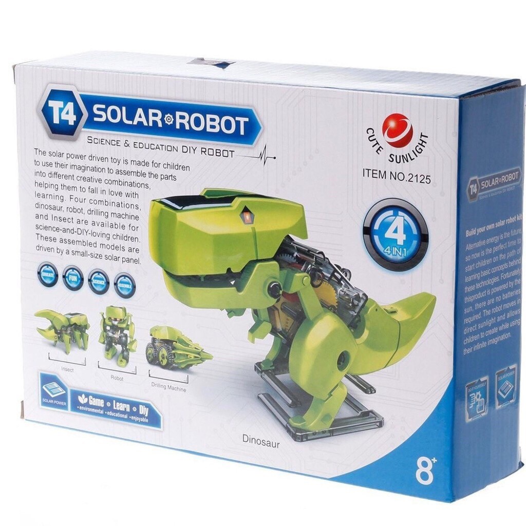 Mainan Edukasi 3 in 1 Solar Robot Kit / Solar Toys 3 in 1