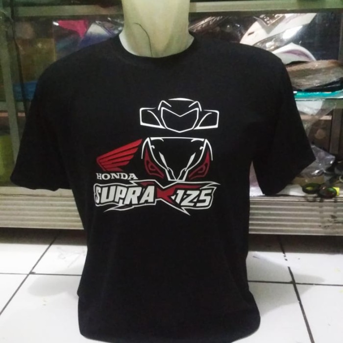 Terlaris COD kaos motor supra x 125,kaos racing
