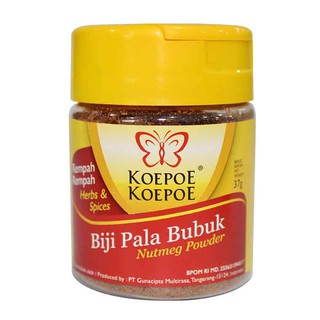 Jual Biji Pala Bubuk Botol Gram Biji Pala Bubuk Nutmeg Powder Gr Botol Koepoe Koepoe