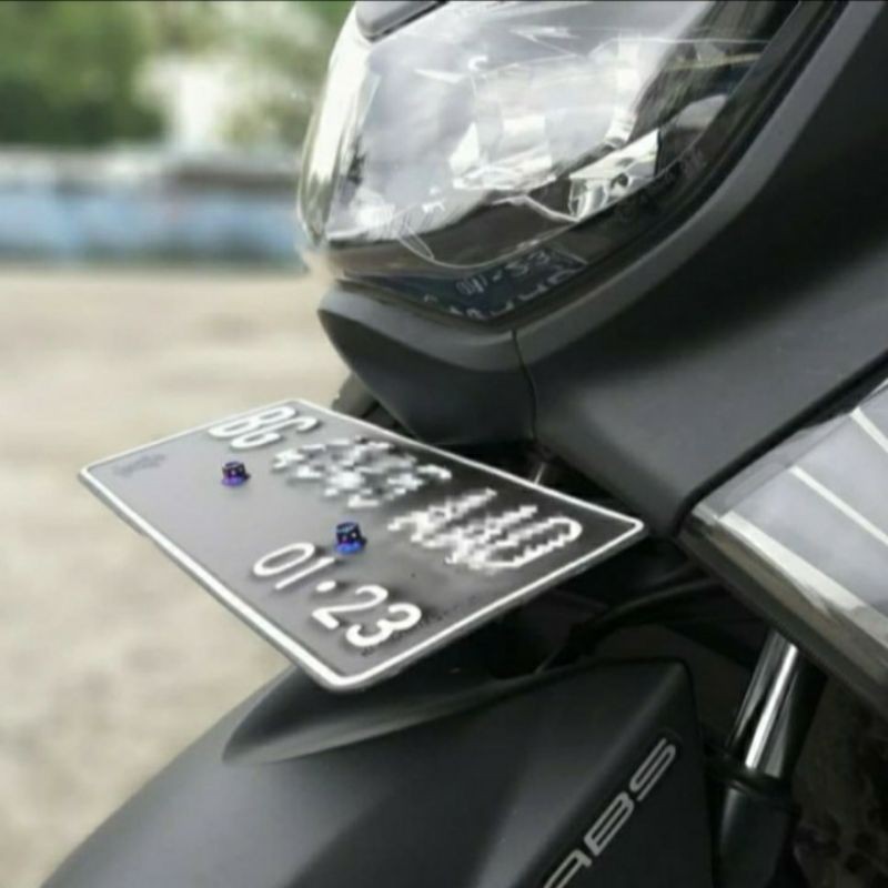 Breket plat yamaha Nmax model kumis 2015 - 2019