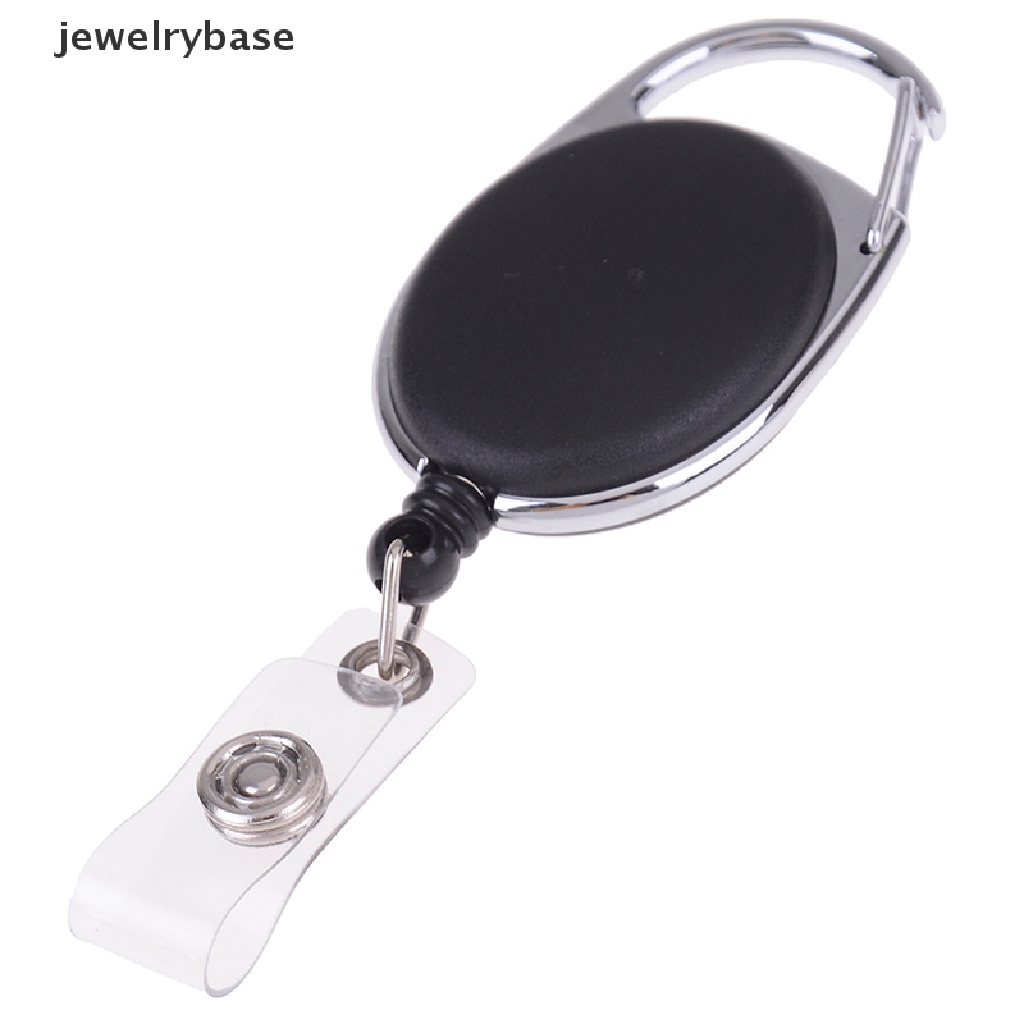 (jewelrybase) Klip Holder Kartu ID / Nama Retractable