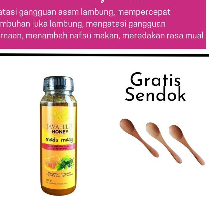 

DISCOUNT !!! 9.9 JAVAHILLS GRATIS SENDOK KAYU || Mumtaz Madu maag Java Hills Honey 650gr [KODE 99]