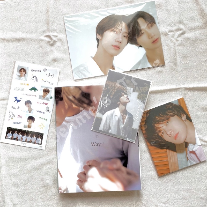 [READY INA] WayV Holiday Photobook 2020 (TEN Ver.) Fullset MINUS PHOTOCARD