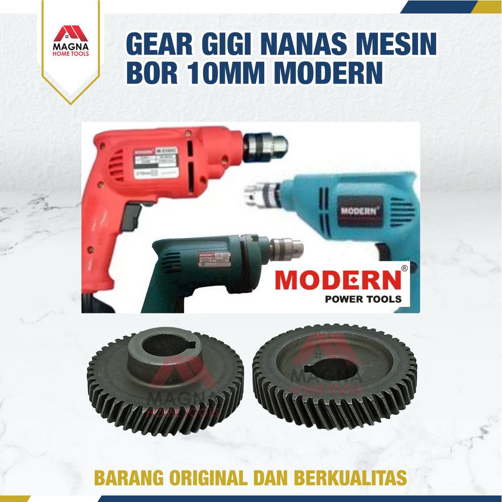 GEAR GIGI NANAS MESIN BOR MODERN 10MM M2100C / M2100B / JIZ-10B
