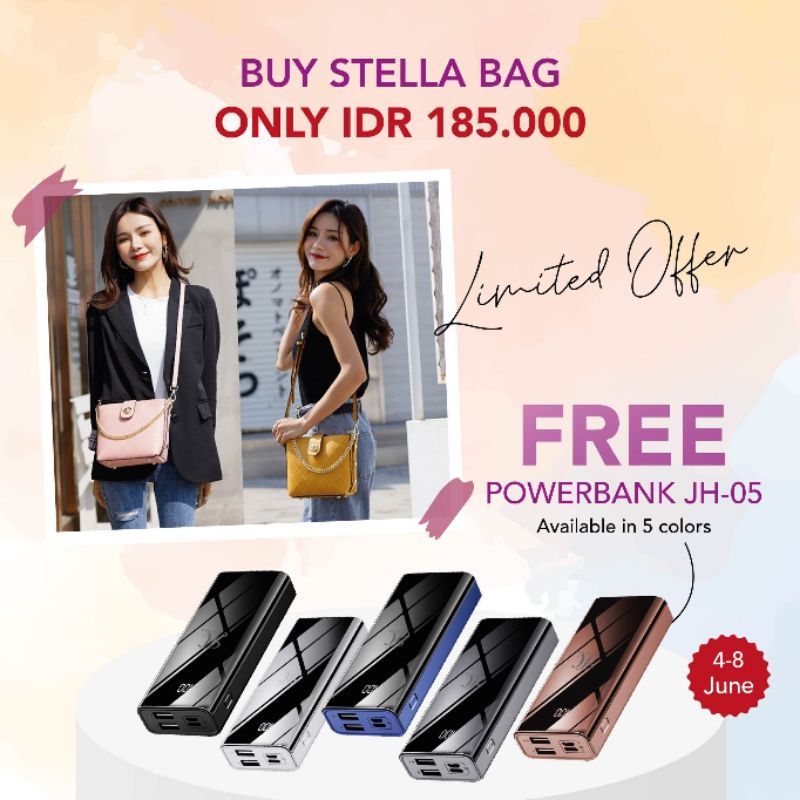 Best Seller Big Sale 6.6 Beli Stella Bag Free Powerbank jYJWqbjCwNEQW3