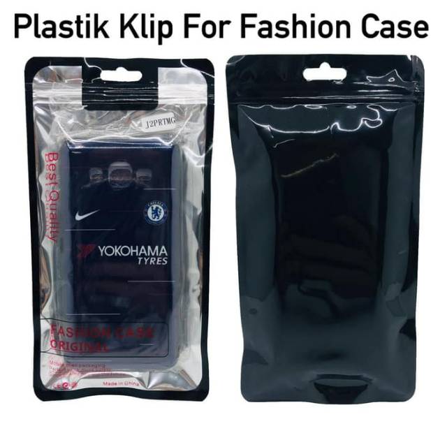 [ 1 PCS ] Ukuran Besar Plastik Packing Case HP Fashion Case Custom Plastik Klip Packing casing Hp