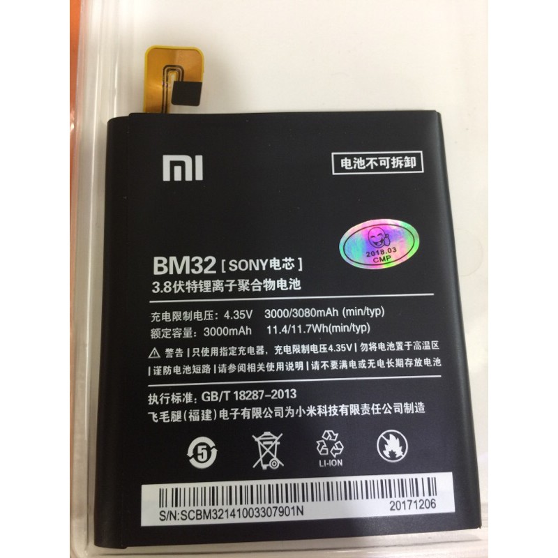 Baterai-Batere-Original Xiaomi 4 / BM32 / MI 4