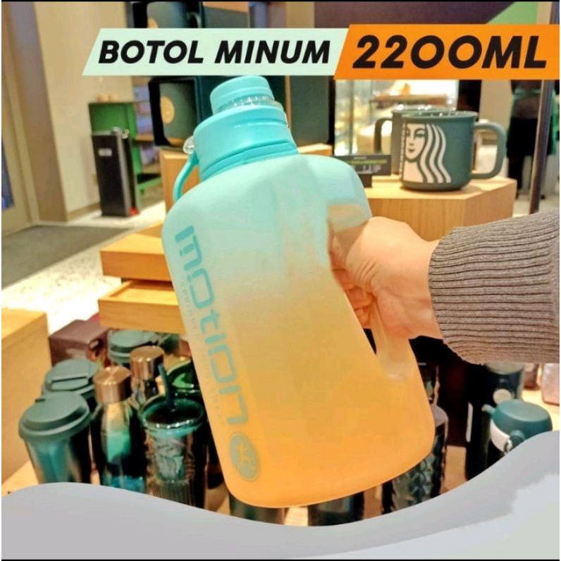 Botol Minum Motivasi Original Botol Olahraga⭐IM.Olshop⭐
