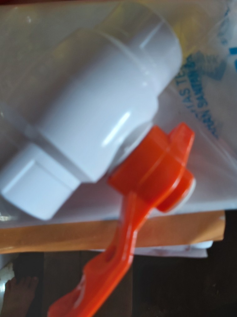 Ball Valve / Stop Kran Pvc Ukuran 3/4 Murah-gg Merah