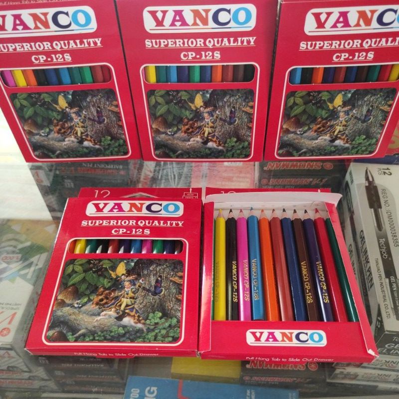 

Pensil warna VANCO pendek