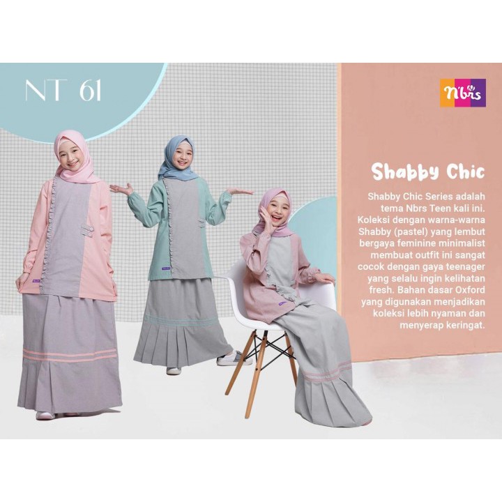 NIBRAS TEEN NT 61 | NIBRAS ATAS BAWAH | SETELAN REMAJA