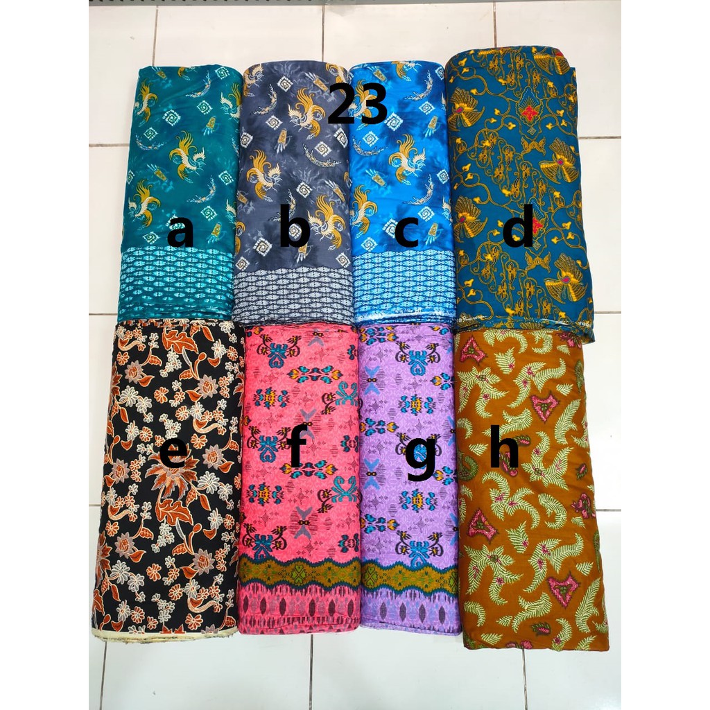 BAHAN BATIK METERAN