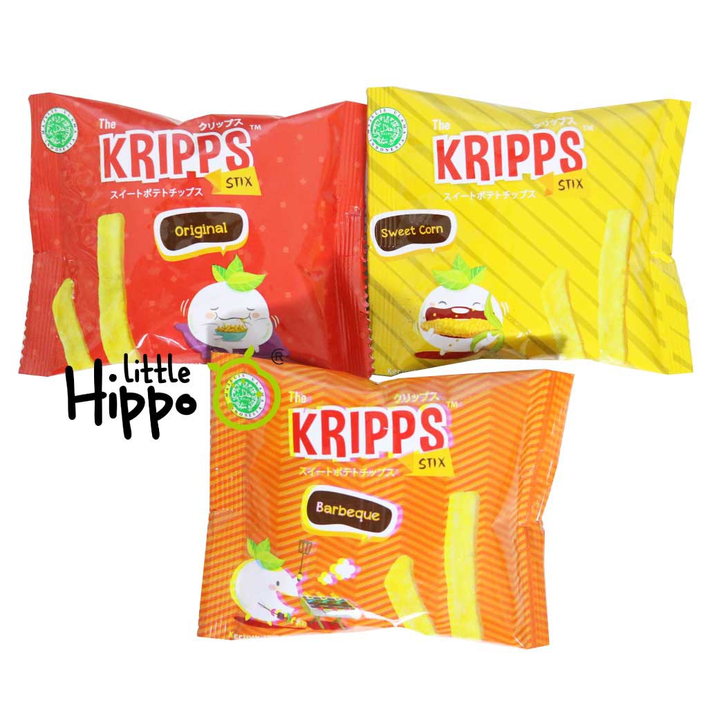 The Kripps Stix MPASI Bayi The Kripps Stick Non MSG MPASI Bayi Anti GTM Snack MPASI / Snack Bayi / Snack Anak / Cemilan Bayi / Cemilan Anak The Kripps Stix Original Sweet Corn Barbeque BBQ Mpasi Sehat