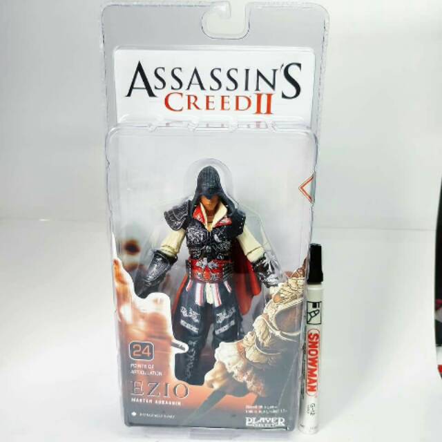 Neca assasin creed II ezio
Mainan action figure
ezio
assasin creed II
tinggi sekitar 7 inch
Full